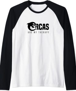 Ironic Saying Whales Orcas as Therapy Raglan Baseball Tee