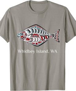 Whidbey Island Washington Native American Orca Killer Whales T-Shirt